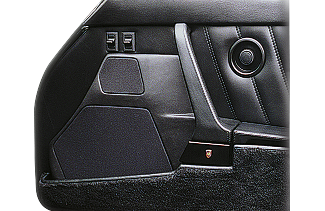 Porsche 911 alle Modelle » ab Bj 1973 « Doorboards mit 2-Wege-Soundsystem
