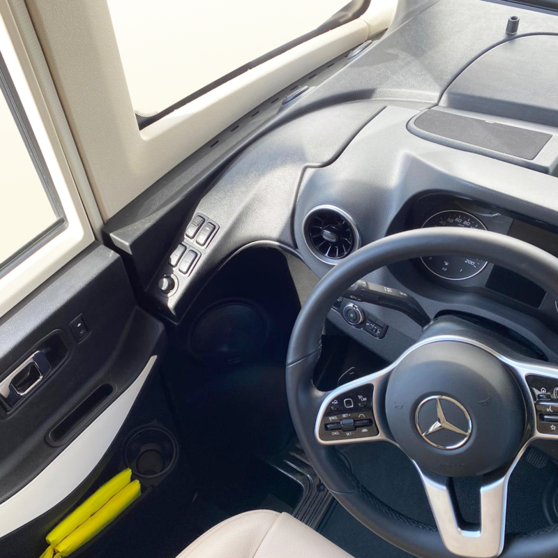 Armaturenbrett Mercedes Sprinter Tieftöner Mittelton-Modul