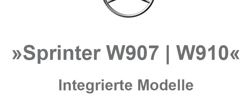 Sprinter- Integrierte Modelle