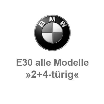 E30 all models »2+4-doors«