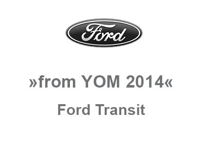 Ford Transit YOM 2014