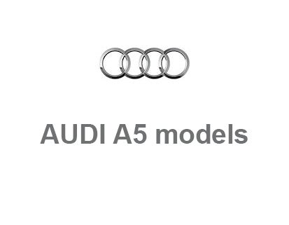 Audi A5 models