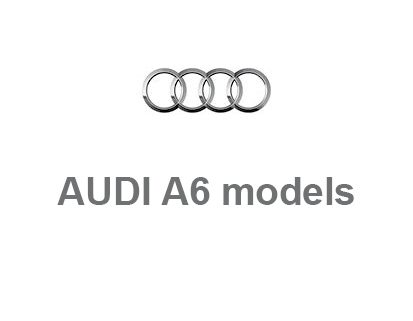 audi A6 models