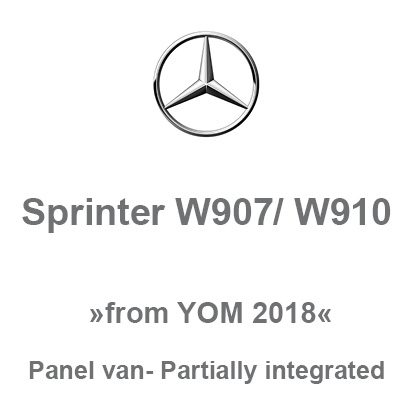 Sprinter W907/W910 - partially integrated